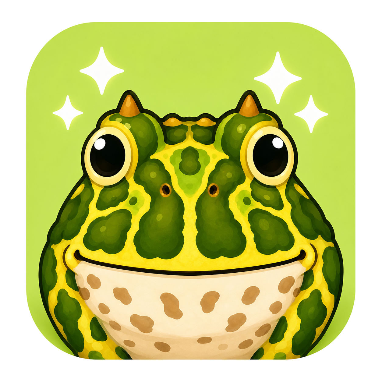 ツノガエル系アイコン